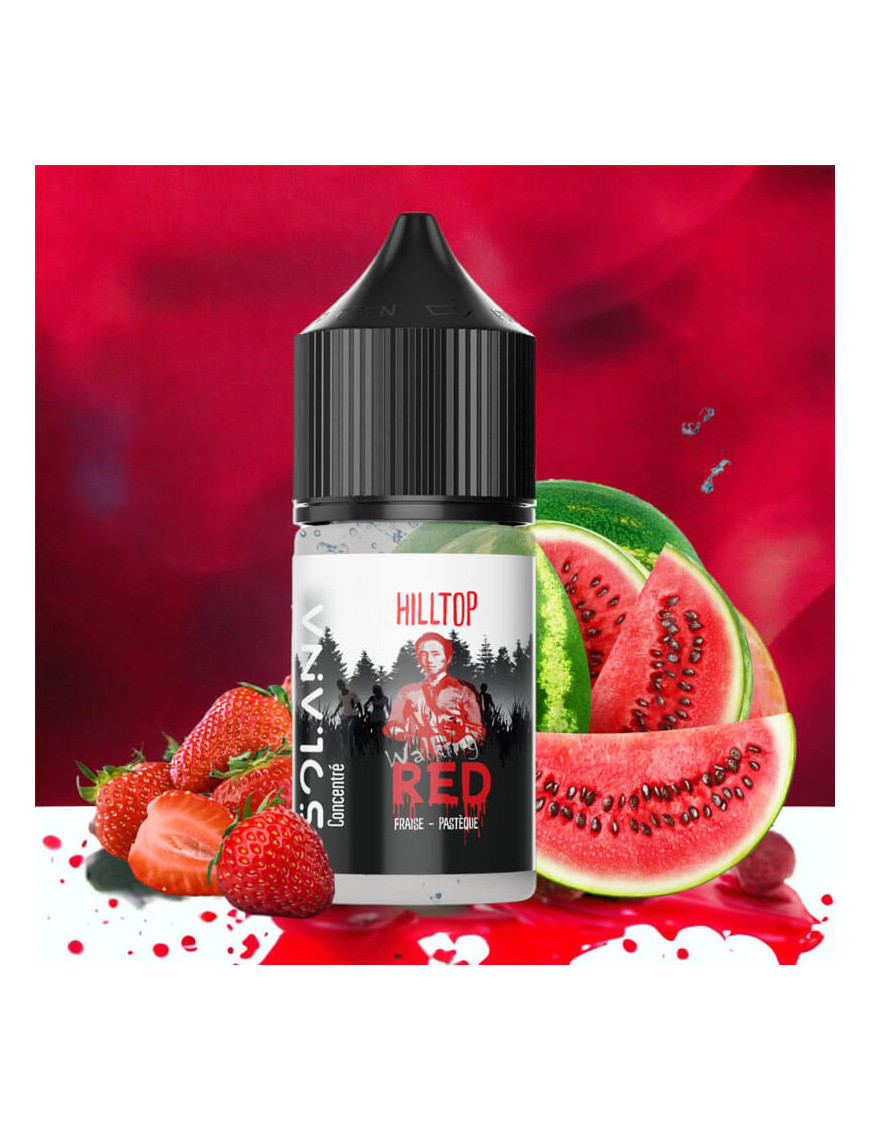 Konzentrat Hilltop 30ml - Solana Walking Red - DIY-Aroma Wassermelone Erdbeere