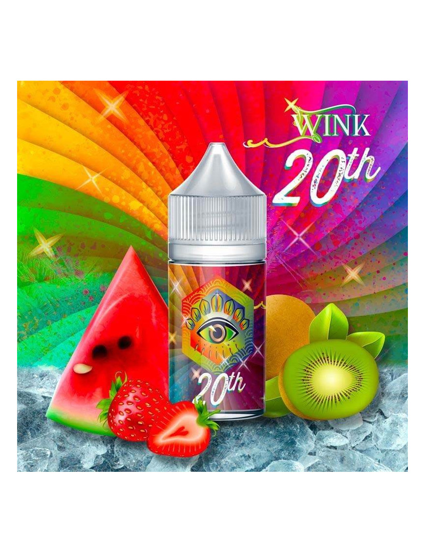 20TH Edition Special 30ml Wink Made In Vape – DIY Aroma Melone Erdbeere Kiwi