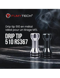 Drip Tip 510 RS367 – Fumytech | Metall-Mundstück für MTL/RDL