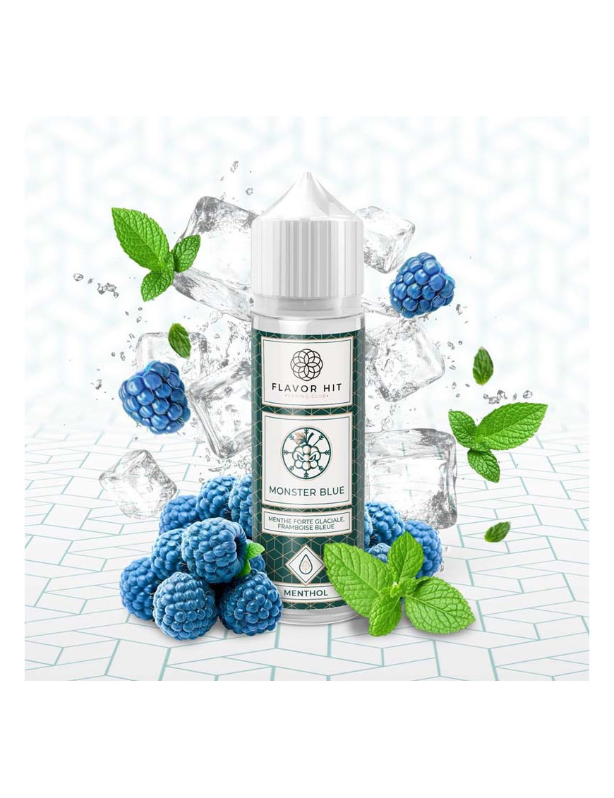 Monster Blue 0 mg 50 ml – Flavor Hit Essentials Menthols