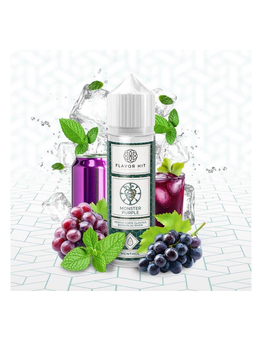 Monster Purple 0 mg 50 ml – Flavor Hit Essentials Menthols Monster Purple 0 mg 50 ml – Flavor Hit Essentials Menthols